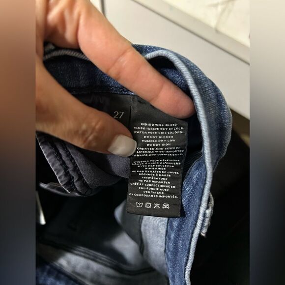 J Brand High Rise Skinny Jeans Raw Hem - Picture 8 of 9